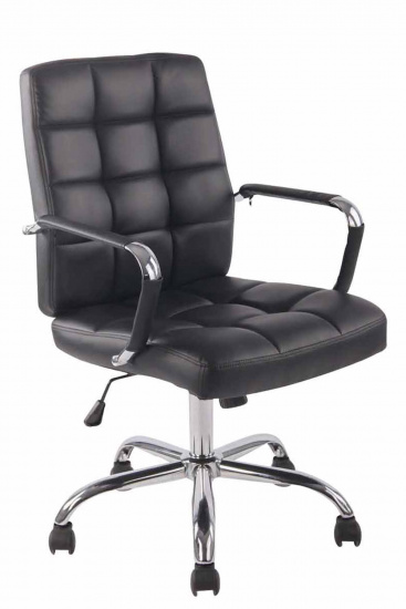 Kancelářská / pracovní židle Demo syntetická kůže, černá