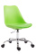 Kancelářská / pracovní židle Tomse plast, zelená
