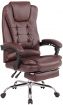 Kancelářská / pracovní židle Ortland syntetická kůže, červená bordó