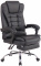 Kancelářská / pracovní židle Ortland syntetická kůže, černá