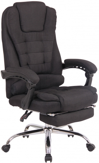 Kancelářská / pracovní židle Ortland látkový potah, černá