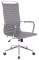 Kancelářská / pracovní židle Barley syntetická kůže, šedá