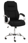 Kancelářská / pracovní židle Big Apoled syntetická kůže, V2, černá