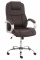 Kancelářská / pracovní židle Big Apoled syntetická kůže, V2, hnědá