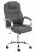 Kancelářská / pracovní židle Big Apoled syntetická kůže, V2, šedá