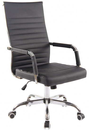 Kancelářská / pracovní židle Pagoda syntetická kůže, černá