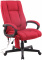Kancelářská / pracovní židle XL Evve XM látkový potah, červená