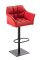 Barová židle Damaso B, červená