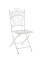 Zahradní jídelní / konferenční židle Adelar, antik bílá