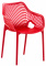 Jídelní / konferenční židle Soufi XL XL, červená
