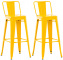 2 ks / set barová židle Mason, žlutá