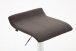 2 ks / set barová židle Dyn V2 látkový potah, tmavě šedá