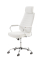 Kancelářská / pracovní židle Delman, bílá