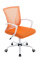 Kancelářská / pracovní židle Lemon W, oranžová