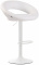 Barová židle Lenda syntetická kůže, bílá, bílá