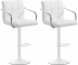 2 ks / set barová židle Lucas V2 bílá, bílá