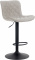 Barová židle Mata látkový potah, taupe
