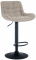 Barová židle Lever látkový potah, taupe