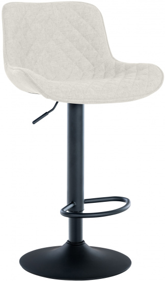 Barová židle Luxnos látkový potah, krémová