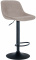 Barová židle Loufit látkový potah, taupe