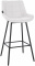 Barová židle Weron syntetická kůže, bílá