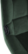 Barova zidle Weron Schwenkbar samet dunkelzelena 6.jpg