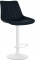 Barová židle Toni syntetická kůže, bílá, černá