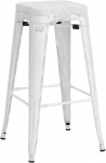 Barová židle Flaktori, bílá