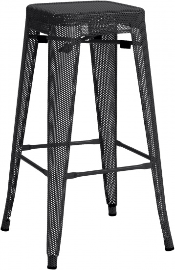 Barová židle Flaktori, černá