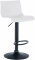 Barová židle Brandon plast, bílá