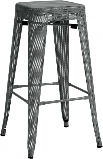 Barová židle Flaktori, šedá