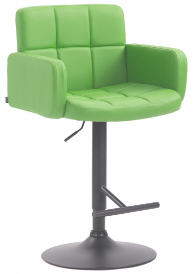 Barová židle Pompe černá, zelená