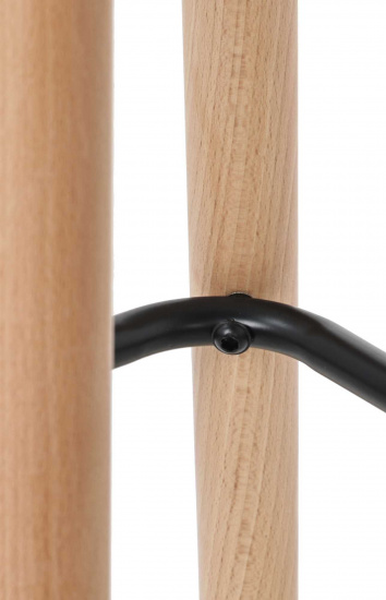 Barová židle Grant látkový potah, taupe